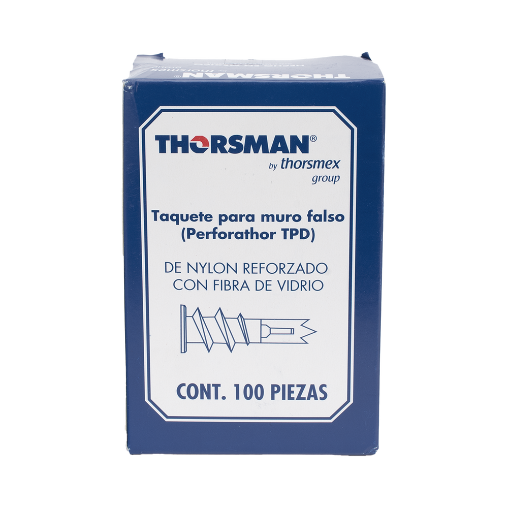 TPD Taquete auto-perforable color blanco (100pzs) (1301-01100) - Image 9