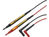 Puntas de Prueba TwistGuard™ con Cables de Silicona con Doble Aislamiento, CAT II, CAT III, CAT IV