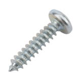 Paquete de 20 taquetes blancos  3/4″ y 20 tornillos 8mm x 3/4″ (1101-05002)