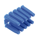 Taquete azul 3/8″ para tornillo 12mm x 2″ (100pzs) (1105-05100)
