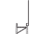 Punta Pararrayo Maciza para Estructura de Torre TITAN.