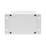 Gabinete Plástico para Exterior (IP65) de 115 x 88 x 55 mm Cierre por Tornillos.