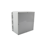 Gabinete Plástico para Exterior (IP65) de 300 x 300 x 150 mm Cierre por Tornillos.