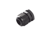 Conector Plástico Negro Tipo Glándula, para Cable de 6 a 12 mm de Diámetro.