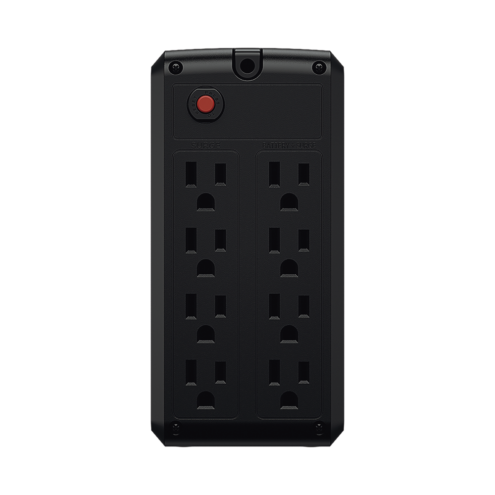 UPS de 1000 VA/500 W, Topología Línea Interactiva, Entrada 120 Vca NEMA 5-15P, y 8 Salidas NEMA 5-15R, Puerto USB, Con Regulador de Voltaje (AVR) - Image 3