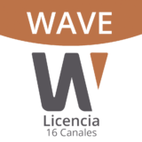 Licencia de 16 Canales de Grabación Wisenet Wave Profesional