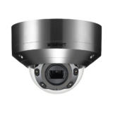 Cámara IP Tipo Domo Antivandálico 5MP de Acero Inoxidable / Lente Motorizado 3.9 - 9.4 mm / IR 50 M / WDR 120db / H.265 & WiseStream