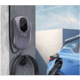 Estación de Carga para Vehículos Eléctricos / 40A 9.6kW / Certificado ETL / Pantalla LCD 4.3 Pulgadas / Voltaje 110-240V / Conectividad WiFi-APP-Bluetooth-RFID / Protección IP65 / Cable TPE 5 Metros