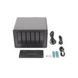 NAS UGREEN NASync DXP6800 Pro / Intel Core i5-1235U 10 Núcleos / 6 Bahías SATA + 2 M.2 NVMe / 2 Puertos Thunderbolt 4 / 2 Puertos 10GbE / 8K HDMI / PCIe 4.0 x4 / DDR5 Hasta 64GB / Compatibilidad Multiplataforma