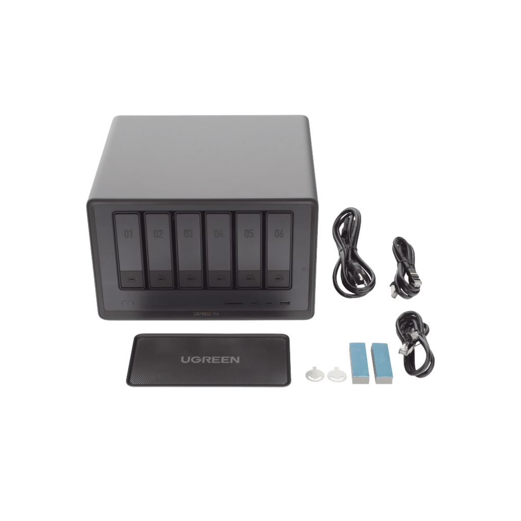 NAS UGREEN NASync DXP6800 Pro / Intel Core i5-1235U 10 Núcleos / 6 Bahías SATA + 2 M.2 NVMe / 2 Puertos Thunderbolt 4 / 2 Puertos 10GbE / 8K HDMI / PCIe 4.0 x4 / DDR5 Hasta 64GB / Compatibilidad Multiplataforma - Image 5