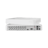 DVR 16 Canales TurboHD + 2 Canales IP / 2 Megapixel (1080p) Lite / Acusense Lite (Evita Falsas Alarmas) / Audio por Coaxitron y Bidireccional / 1 Bahía de Disco Duro / H.265+ / Salida de Video Full HD