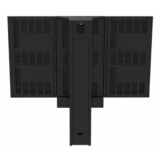 Montaje Tipo Kiosco para exterior compatible con Pantallas de 55″ Samsung OH55AS / Diseño Ultradelgado / METAL / Exterior IP65 / Base Pedestal 8″ / Soporte para 3 pantallas