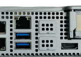 NVR Wisenet WAVE basada en Ubuntu Linux / Montable en Rack 1U / Incluye 1 licencia WAVE-PRO-04 / 470 Mbps throughput / Incluye 80 TB para almacenamiento