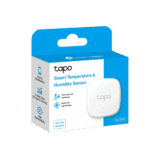Sensor Inteligente de Temperatura y Humedad / Chip Sensor Suizo / Precisión ±0.3°C / ±3%RH / Actualización 2s / Batería 1+ Año / Compatibilidad Tapo Hub / Alexa / Automatización Hogar