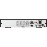 DVR 8 Canales TURBOHD + 4 Canales IP / 5 Megapixel Lite – 3K Lite / Audio Bidireccional /ACUSENSE (Evista falsas alarmas) / 1 Bahía de Disco Duro / Salida de Video en Full HD