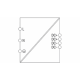 Fuente de Alimentación Conmutada / Sincronización Primaria ECO / 12V DC 8A / 96W / SELV PELV / Montaje Carril DIN / IP20 / Conexión Paralelo y Serie