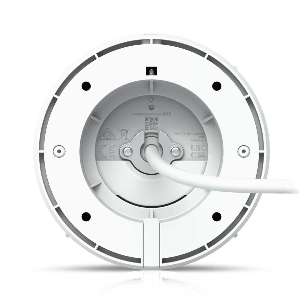 Cámara UniFi Protect G5 Turret Ultra, compacta, para exterior / 2K (4 MPX) / ángulo 102.4° / visión nocturna hasta 30mts/ detección de eventos / micrófono, POE+ - Image 4