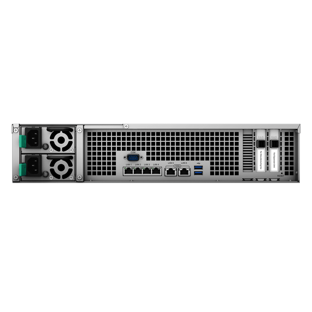NAS Todo Flash FlashStation FS3600 | 24 Receptáculos | Intel Xeon D-1567 12 Núcleos | 16 GB RAM (Ampliable a 128 GB) | 195,000 IOPS Escritura Aleatoria iSCSI 4K | 10 GbE | Compatible con Virtualización | Protección de Datos Int - Image 19