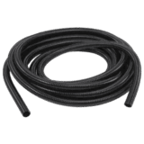 Manguera hermética flexible tipo PolyTuff no metálica, negra de 3/4″, 100 pies. Uso comercial/industrial.