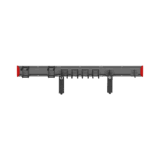 Estante de Almacenamiento de Pared Versátil de Alta Resistencia (en 3 Placas de Pared)