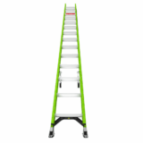 Escalera de Extensión de Aluminio + Fibra de Vidrio Hasta 8.5 m. !La Más Liviana del Mundo! (No. Parte: 18728)