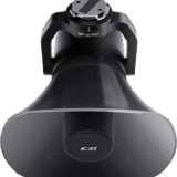 Altavoz de Largo Alcance para Drones, 130 dB de Presión Sonora, Alcance 700 m, Luz de Advertencia Multicolor, Compatible con DJI Matrice M300/M350/M400, Transmisión en Vivo, Reproducción Grabada