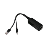 Splitter PoE / IEEE 802.3af/at / 30W / Puerto Gigabit / Salida DC 12V 2A / Indicadores LED / 95x26x20 mm (3.74×1.02×0.79 in)