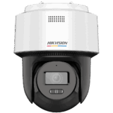 [ColorVu + Dual Light] Cámara Exterior PT TurboHD 3K  / Audio Bidireccional y Sirena / Luz Blanca 40 m / IP66 / -30°C a 60°C / Material Plástico