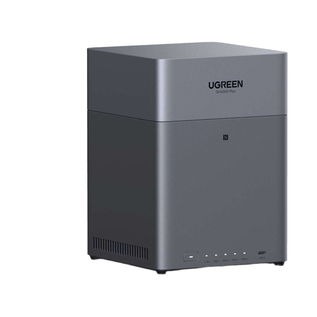 NAS UGREEN NASync DH4300PLUS / 4 Bahías SATA / Procesador RK3588C 8 GB RAM / 2.5GbE Puerto / HDMI 4K / USB 3.2 Type-C / RAID 0/1/5/6/10 / Acceso Remoto UGREENlink - Image 2