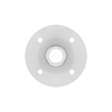 Soporte de Techo SBP-300CMI / Aluminio / Blanco / Peso 800g / Carga Máxima 10kg / Compatible con Modelos Hanwha Vision / Certificaciones EAC UL CE FCC