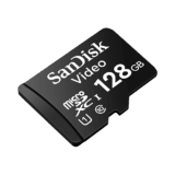 Memoria microSD SanDisk 128GB / Alta Resistencia / Videovigilancia / Clase 10