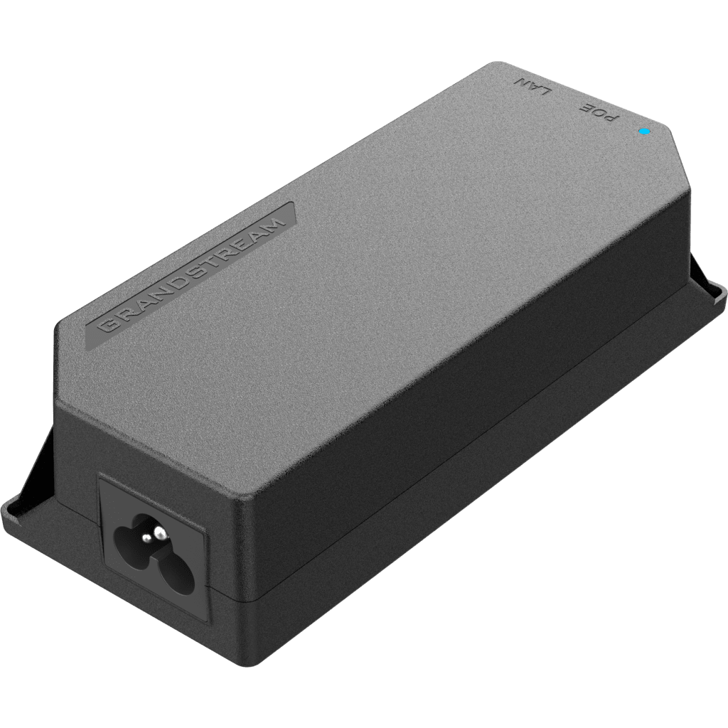 PoE Injector Grandstream 60W MultiGigabit / Compatible con IEEE 802.3af/at/bt / 1x 2.5Gbps RJ45 LAN IN / 1x 2.5Gbps RJ45 LAN OUT con PoE 60W / 100~240VAC / 54VDC / Plug-and-Play / FCC, CE, RCM, IC - Image 5