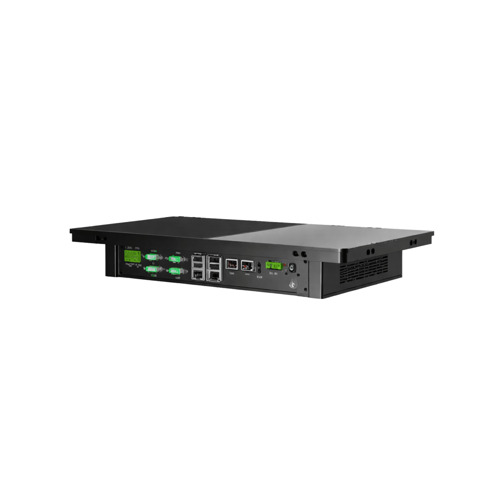 Computador Industrial de Visión / Intel Core i5-8500T / Pantalla Táctil 15.6" 1080p / 8GB RAM / 128GB SSD / 4 Puertos Gigabit / 24VDC / Sin Ventilador / GPIO - Image 4