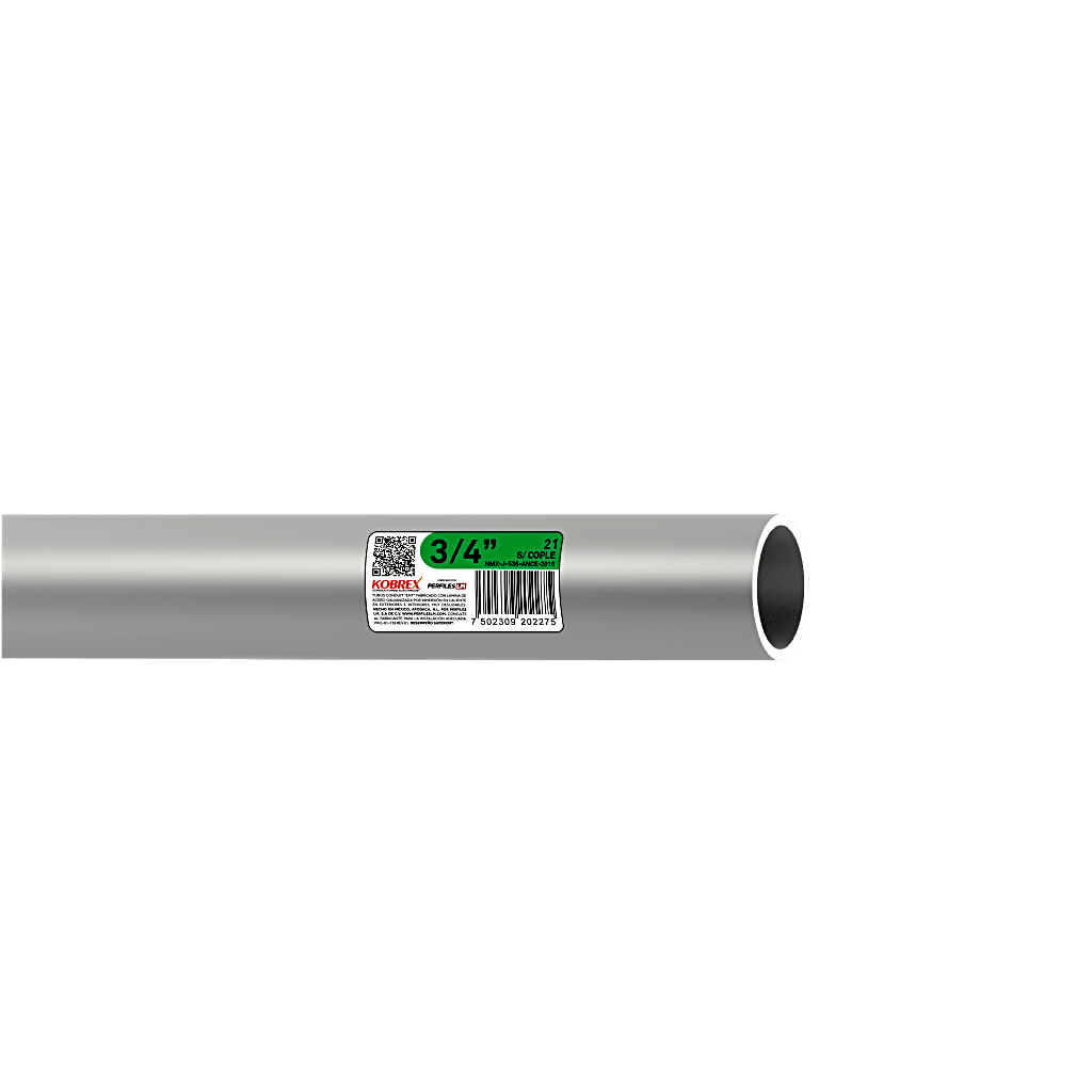 Tubería Conduit Acero Galvanizado de 1/2" / Recubrimiento Zinc Interior y Exterior / Inmersión en Caliente /Sin Cople / Etiqueta Verde /NMX-J-536-ANCE. - Image 3