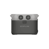 Estación de Energía Portátil Delta 3 1536Wh Litio LFP / 6 AC 1800 W (Max. 3600W) / 2 USB-C 100W / Capacidad para Aumentar Respaldo / Cargador de Coche 10A a 12.6V / Conectividad WiFi y Bluetooth (App) / Carga Solar 500W Max.