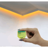 Controlador inteligente inalámbrico WIFI para tiras LED RGB, RGBW/ Nube P2P / Medición de consumo/ Soporta Google y Alexa / 12A