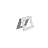 Soporte de Mesa Compatible con DS-KH6350-WTE1 / Material SECC con Gel de Sílice / Diseño Compacto y Robusto