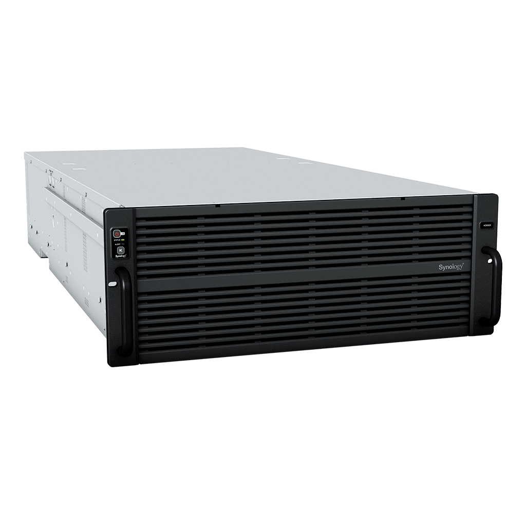 Servidor de Almacenamiento Synology HD6500 High Density 4U | 60 Bahías | Expansión hasta 300 Unidades | Procesadores Dual Intel Xeon Silver 10 Núcleos | Memoria DDR4 ECC RDIMM hasta 512 GB | Redes 10/25GbE | Fibre Channel | Garant& - Image 3