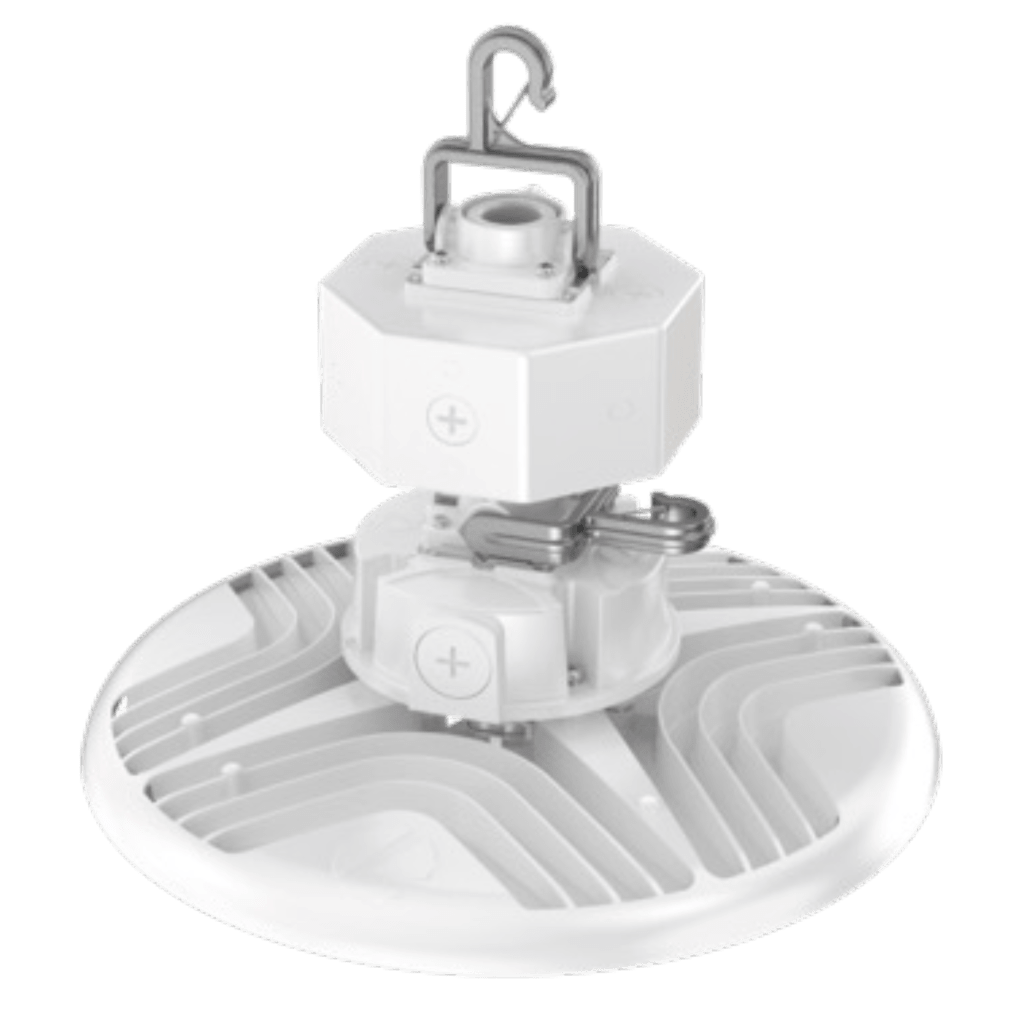 Luminaria LED High Bay Redonda REBL / 12,000-18,000 Lúmenes / Óptica Micro-Prisma Patentada / UGR Ultra Bajo / IK10 IP66 NEMA 4X / Temperatura 3500K-4000K-5000K Switchable / UVOLT 120-347V. - Image 18