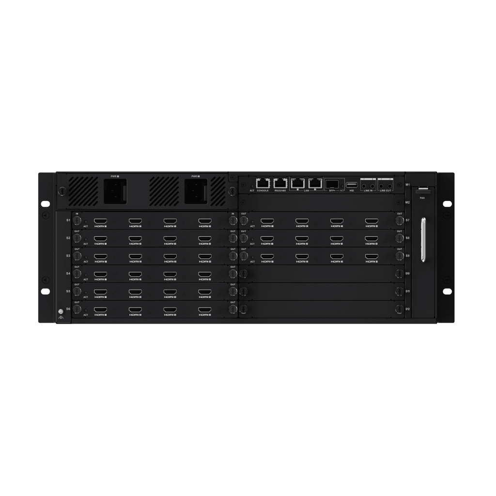 Servidor Decodificador 16 Entradas + 32 Salidas HDMI / 256 Canales Decodificación 1080p / Compatibilidad ONVIF / Rack 3U - Image 3