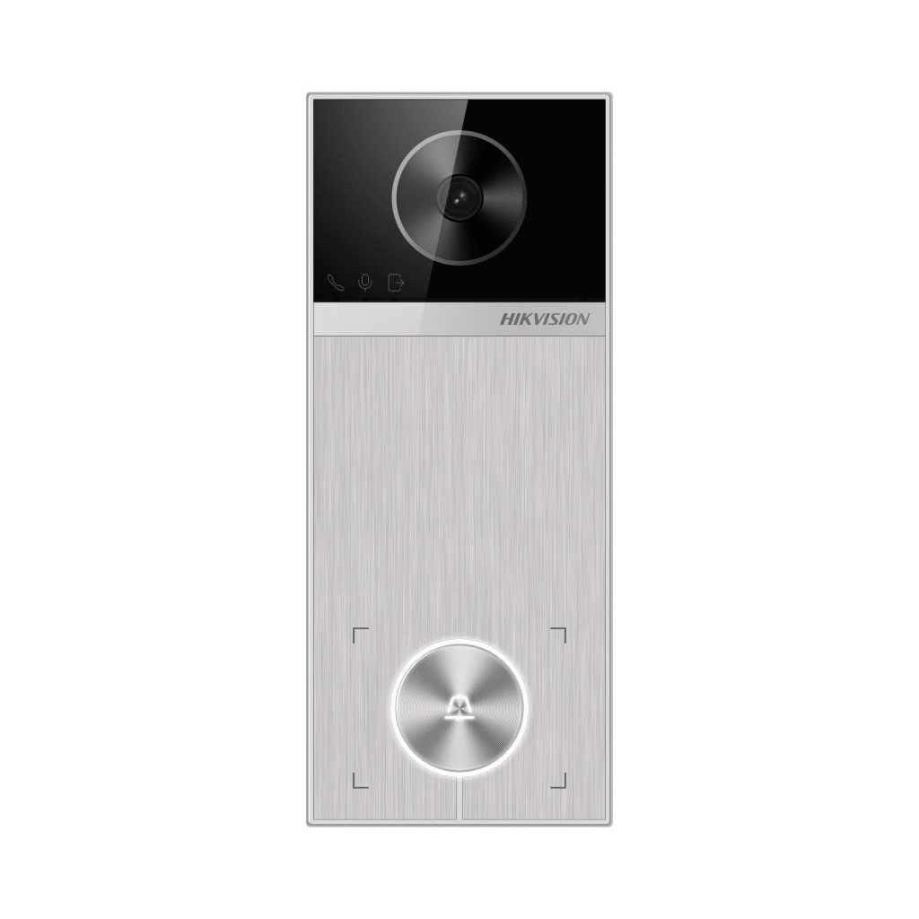 Videoportero / 4 Megapixel / Ángulo de Visión 150° / Control de 2 Cerraduras / Desbloqueo por Tarjeta, Hik-Connect y Estación Interior / IP65 / PoE IEEE802.3at / Compatibilidad ONVIF / H.265 - Image 3