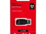 Memoria USB SANDISK Unidad flash USB CRUZER BLADE, Negro, 64 GB, USB 2.0