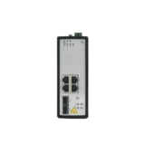 Switch Industrial No Gestionado PoE Gigabit / 4 Puertos RJ45 + 2 Puertos SFP Fibra / 120W PoE Budget / 30W por Puerto / -40°C a 75°C / Metal IP30 / Dual Power Input