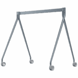 Soporte Profesional de Piso con Ruedas para MeetingBoard 86 Pro de Yealink