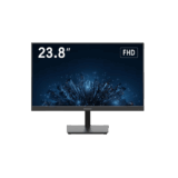 Monitor LED FullHD (1080p) de 24" / Ideal para CCTV, Oficina y Hogar / Entrada HDMI-VGA-BNC / Montaje VESA ( 75 X 75) / Uso 24/7 / Backlight E-LED / Ultra Delgado