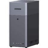 NAS UGREEN NASync DH2300 / Procesador RK3576 / 4GB  / 32GB eMMC / 2 Bahías SATA / JBOD-Basic-RAID 0-RAID 1 / Puerto HDMI 4K / 1 GbE / USB 3.2 Gen 1 Type-C / Detección NFC