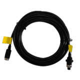 Cable Extensor de Vídeo y Audio de 12 Metros / Conector Tipo Aviación / Compatible con Cámara TURBO Móvil HIKVISION
