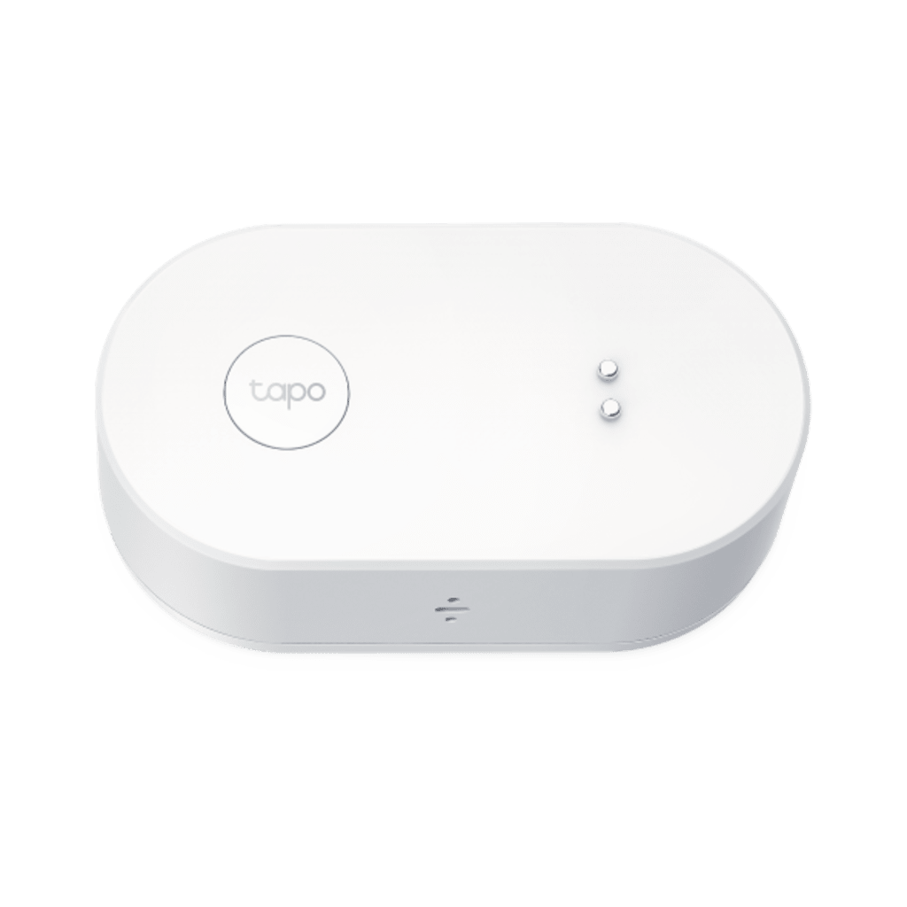 Sensor de Fugas de Agua Inteligente / IP67 / 90 dB Alarma Ajustable / 6 Sensores Altamente Sensibles / Batería AAA / Wireless 868-922 MHz / Compatible Tapo Hub