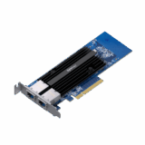 Adaptador de Red Synology E10G30-T2 | Doble Puerto 10 GbE | PCIe 3.0 x8 | Compatible con Synology | Link Aggregation.