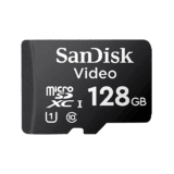 Memoria microSD SanDisk 128GB / Alta Resistencia / Videovigilancia / Clase 10
